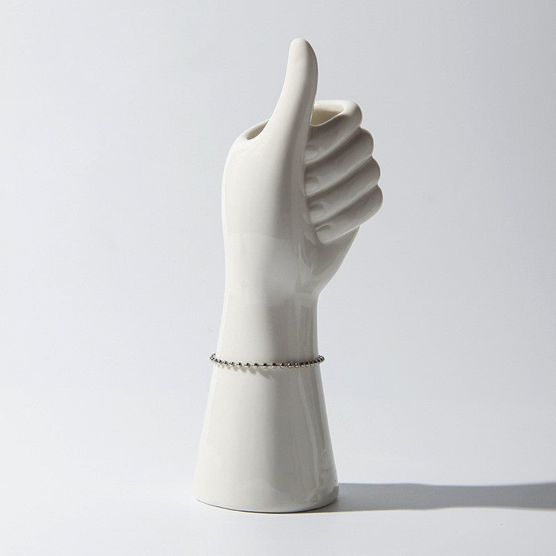 Ceramic Hand Vase 1