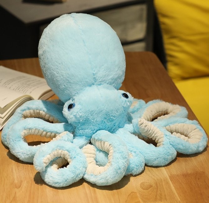 Octopus Plush Toys Blue