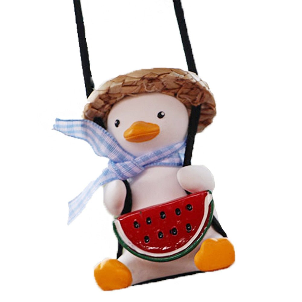 Cute Car Swinging Duck Toy
