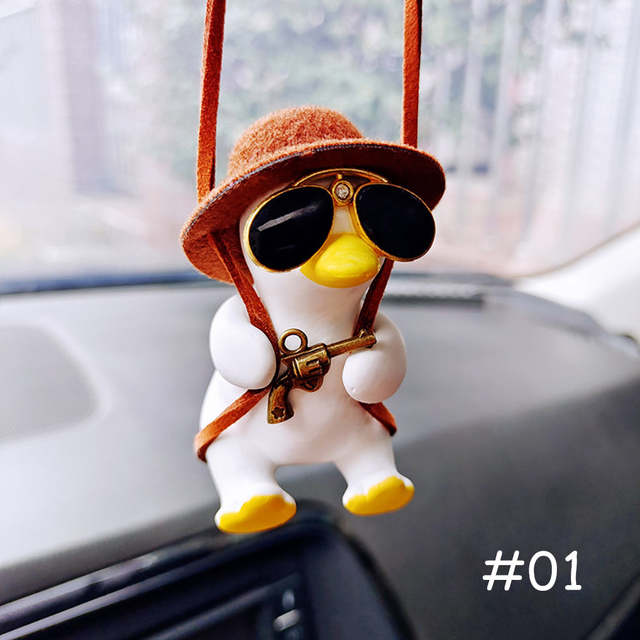 Cute Car Swinging Duck Toy Pistol Duck