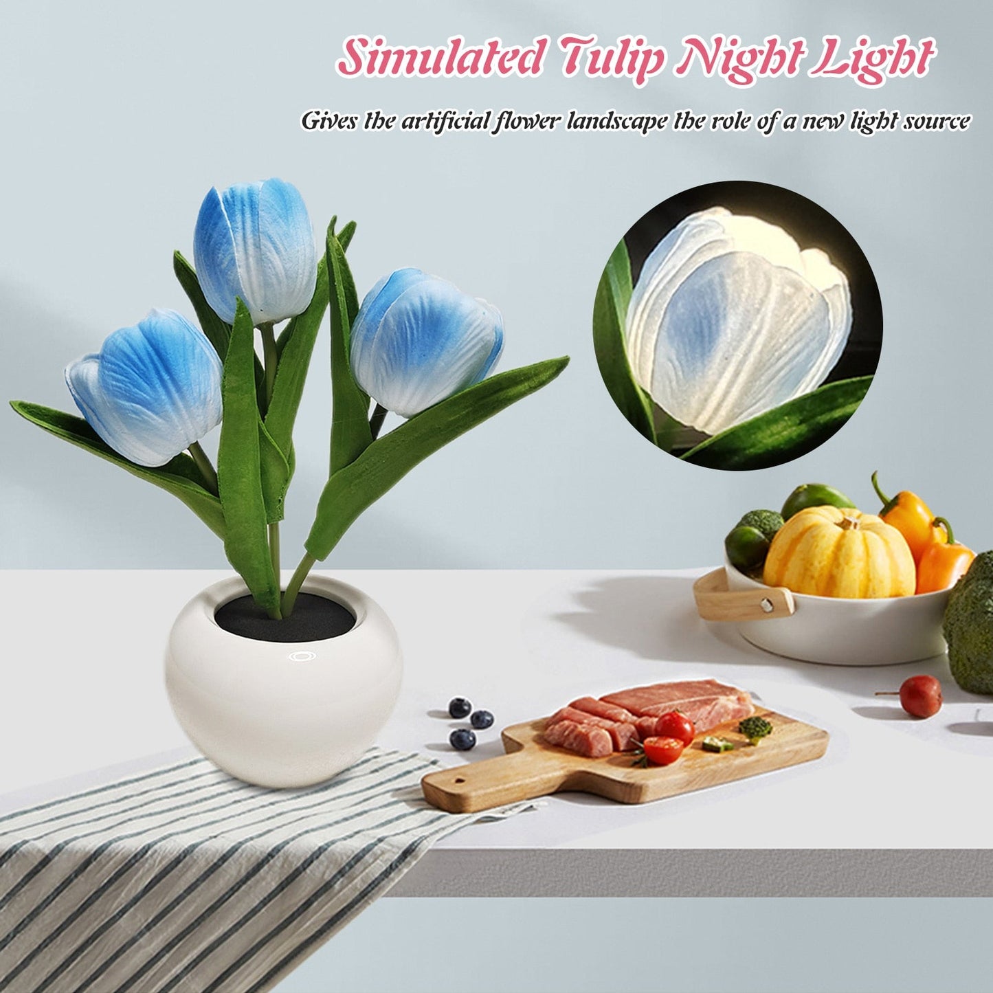 LED Flower Night Lamps