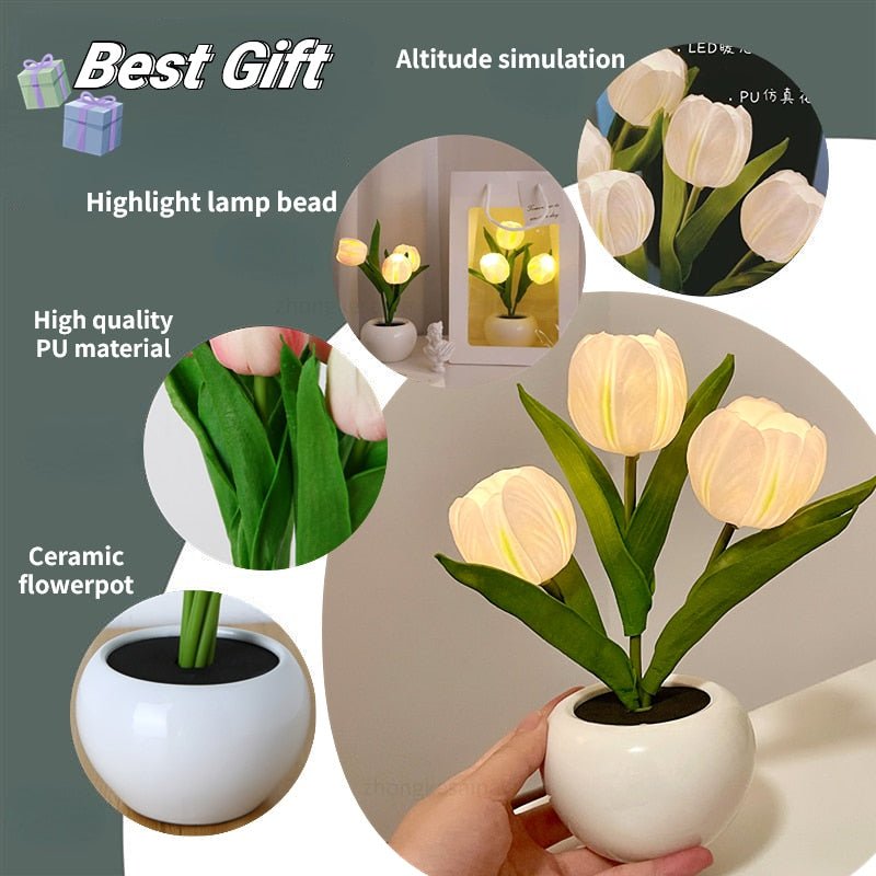 LED Flower Night Lamps