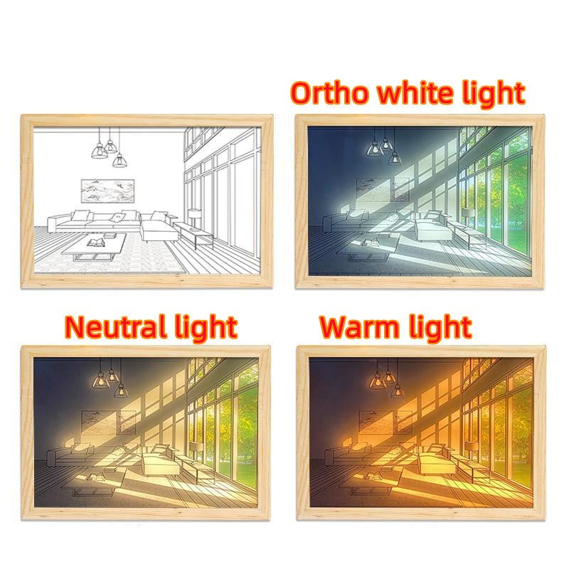 LED Sunshine Paintings Sunny Day USB