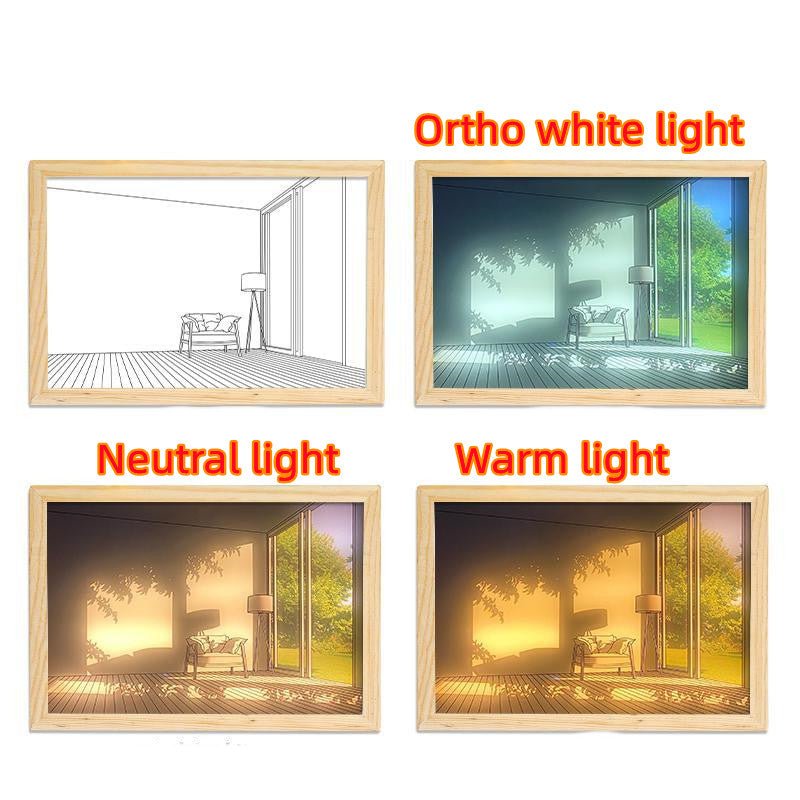 LED Sunshine Paintings Empty room L USB