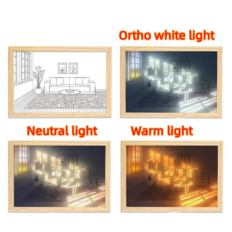 LED Sunshine Paintings Window USB