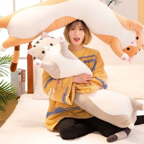 Long Animal Cat Plush Toys