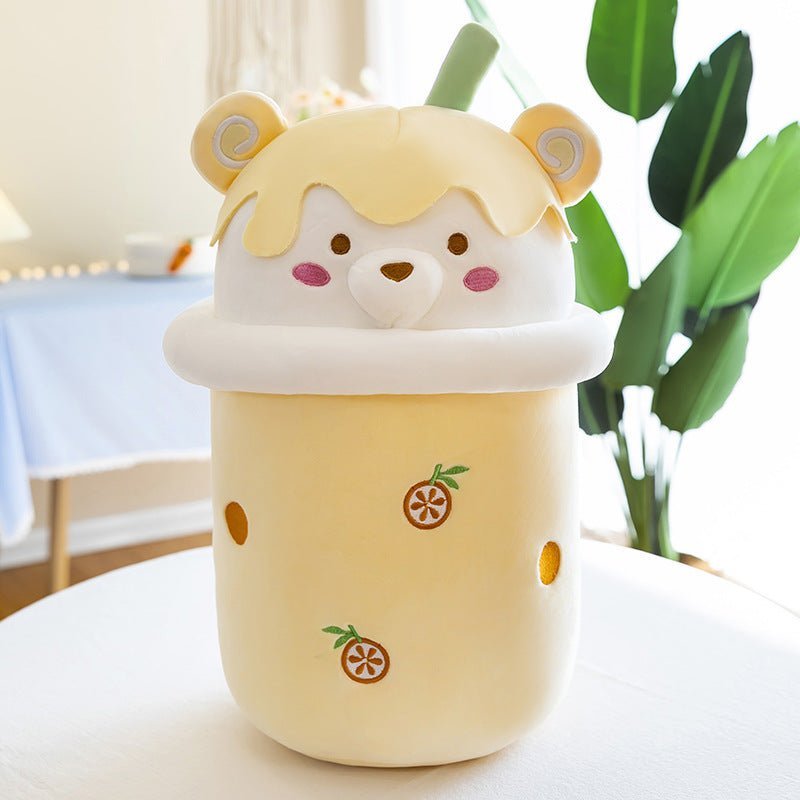 Rosalia the Polar Bear Boba Plush Yellow