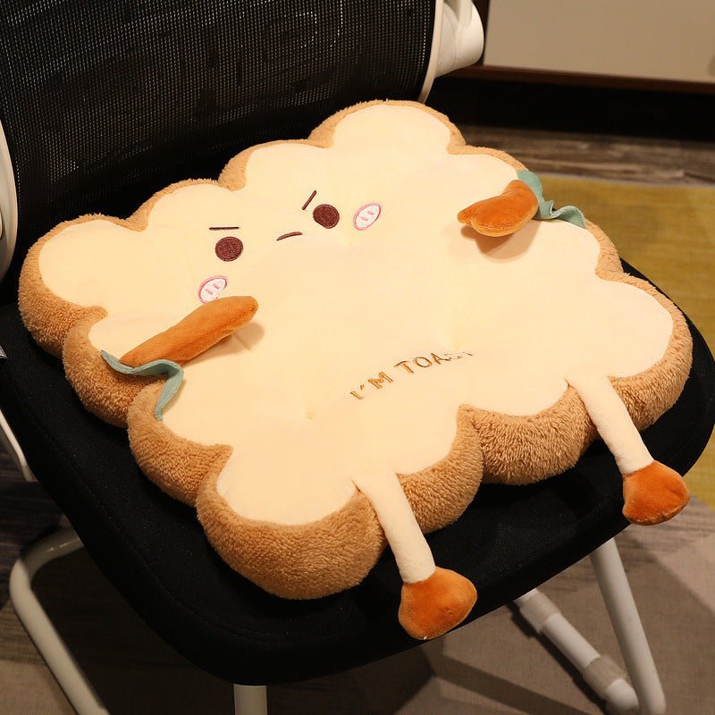 Toastie the Toast Cushions Square Angry 40cm