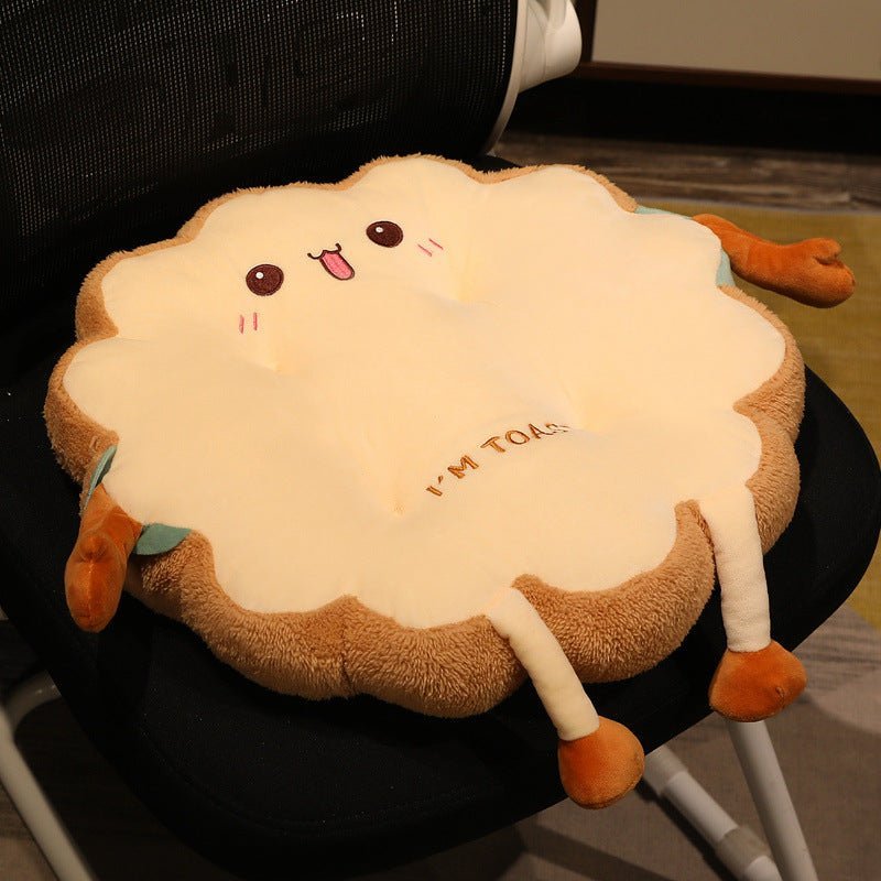 Toastie the Toast Cushions Round Happy 45cm