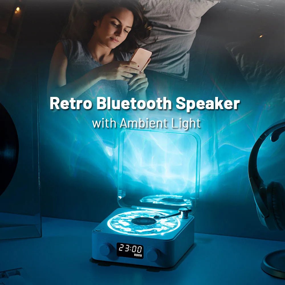 Retro Vinyl Aurora Speaker Lamp - AiKawaiiLampRetro Vinyl Aurora Speaker LampCJYD193918905EV