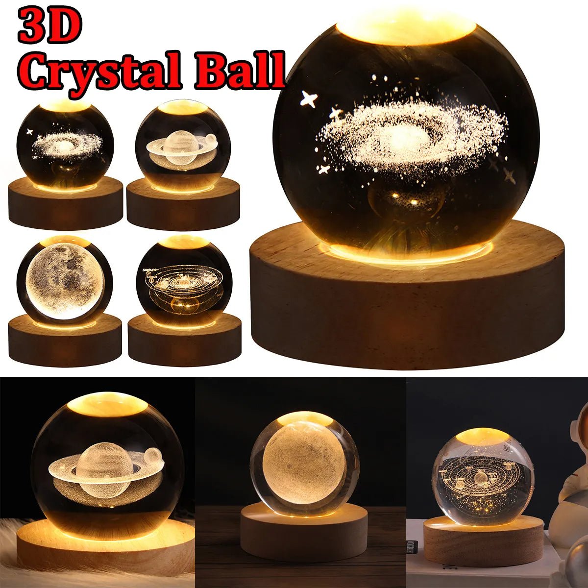 3D Astro Crystal Ball
