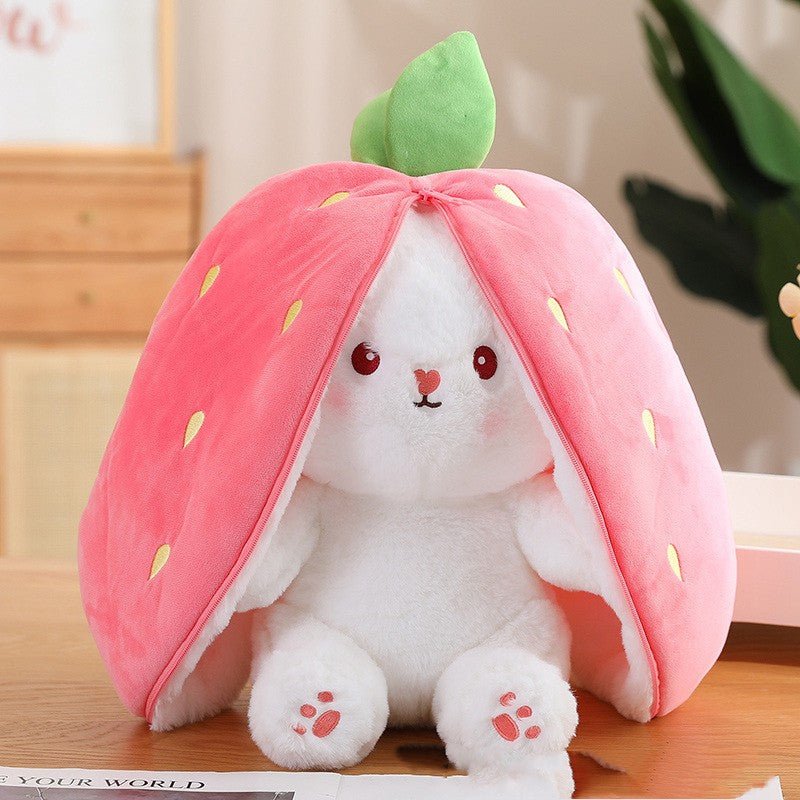 Benji the Bunny Plush Surprise Strawberry