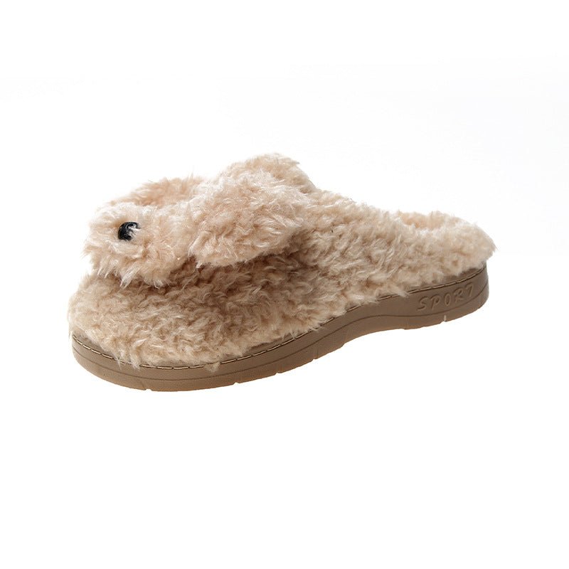 Cotton Dog Slippers