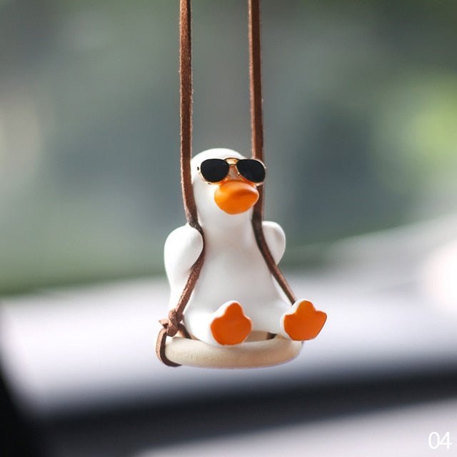 Cute Car Swinging Duck Toy Duck 04