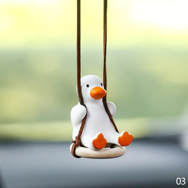 Cute Car Swinging Duck Toy Duck 03