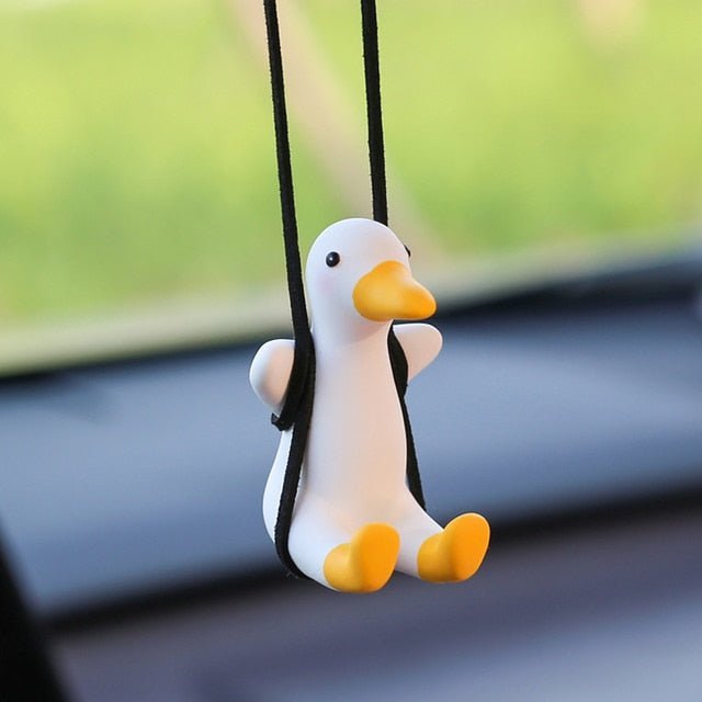 Cute Car Swinging Duck Toy Duck 01