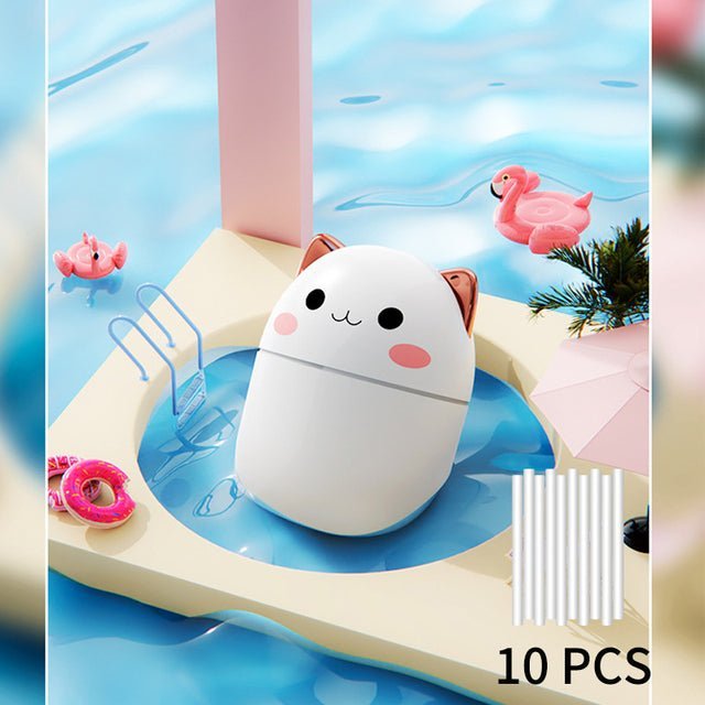 Cute Cat Humidifier A White 10pcs