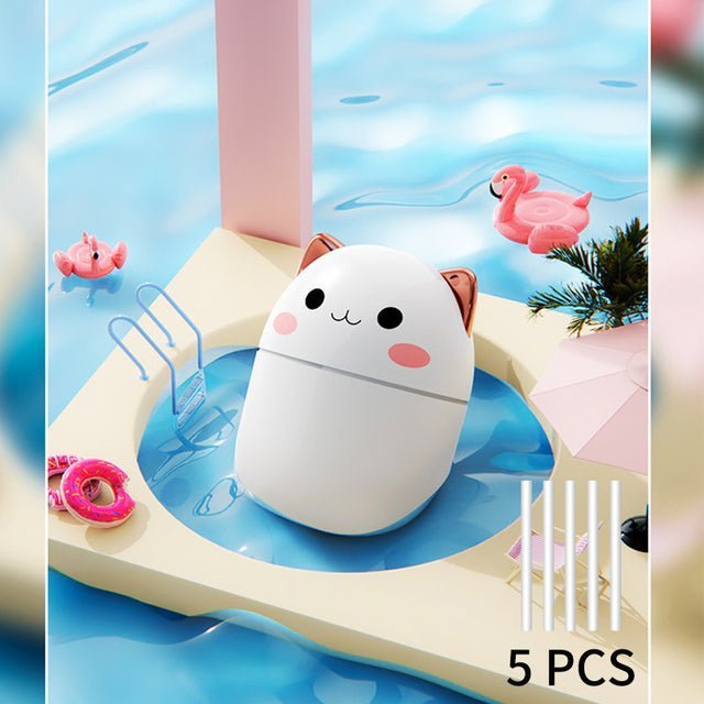Cute Cat Humidifier A White 5pcs