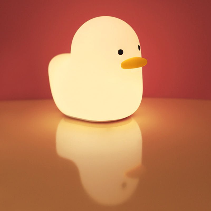 Cute Duck LED Lamp White
