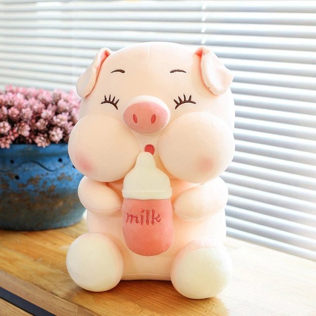 Giant Kawaii Piggy Plush 1 55 cm