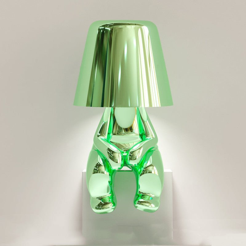 Little Friend Statue Lamps - Vibrancy Edition Lime Green
