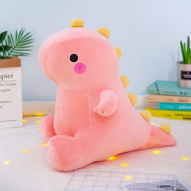 Super Soft Lovely Dinosaur Plush Toy Pink 25cm